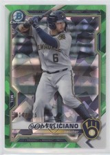 2021 Bowman Sapphire Edition Green Refractor /125 Mario Feliciano #BCP-133 00lz