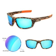 Camouflage Polarized Sunglasses Men Outdoor Sports Fishing Cycling Driving UV400