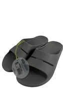 OOFOS Women's OOAHH Slides SLATE Size 9 NEW WITH TAGS