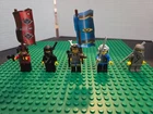 1999 Retired LEGO Ninja Knight 4805 Set 5 Minifig Shogun Samurai complete