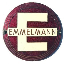 Plakietka Emmelmann stara rzadka emblemat kolekcjonerski odznaka znaczek symbol email rzadki
