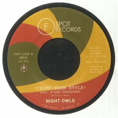 NIGHT OWLS - Cramp Your Style - Vinyl (7'')
