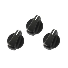 Set of 3 Pcs AC Heater Switch Control Knob for 1999-2006 Jeep Wrangler 5011218AA