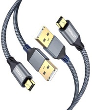 Mini USB Cable 10FT 2 Pack , USB 2.0 Type A to Mini B Cable Braided Charging...