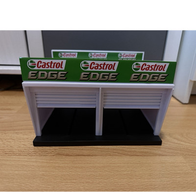 Carrera Digital 124/132/Evolution 21104 Boxengasse/Garage Dekoration