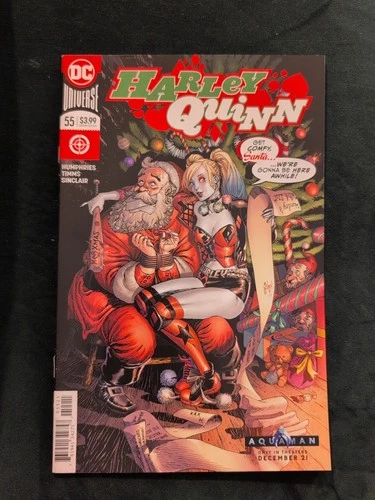 HARLEY QUINN #55 GUILLEM MARCH SANTA CLAUS VARIANT 1