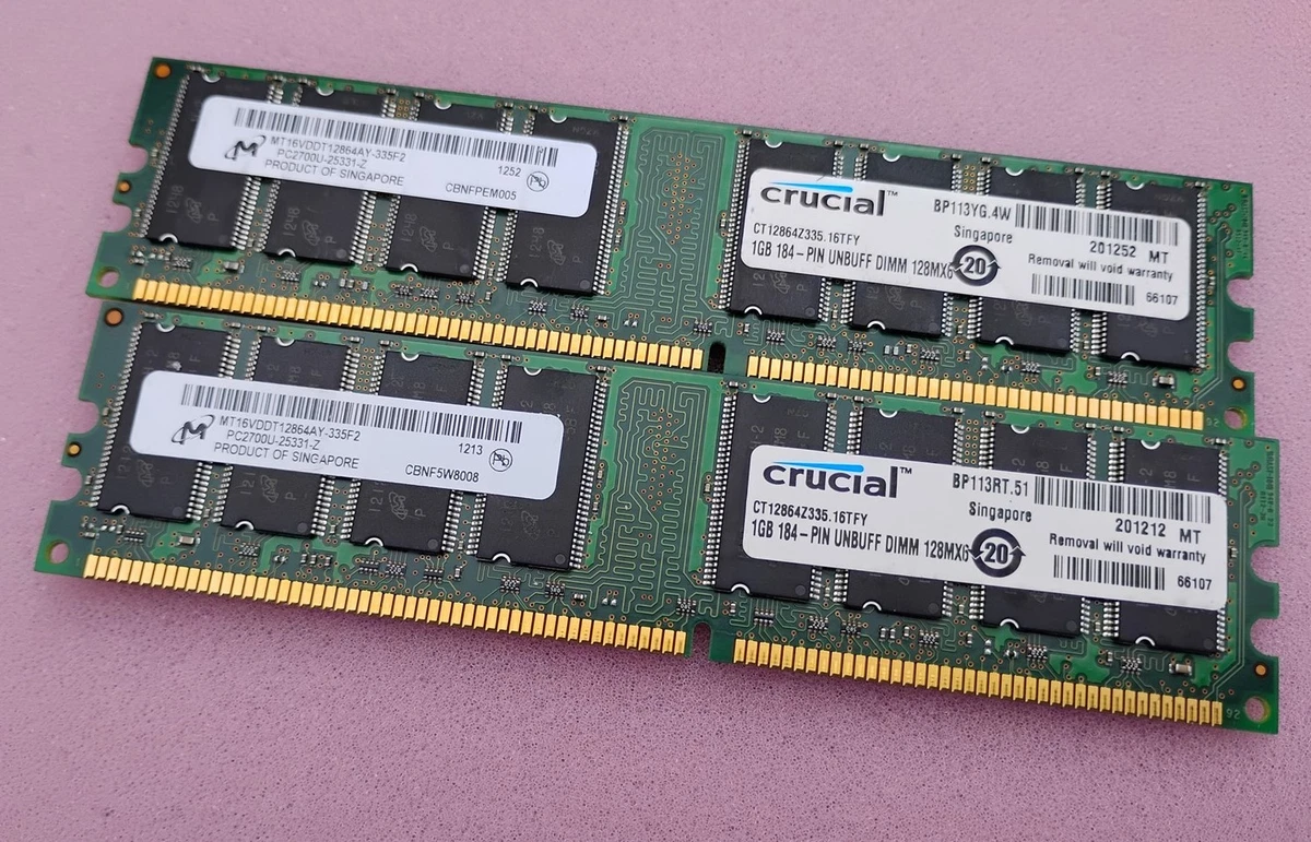 PC2700 DDR-333 Computer RAM for sale - eBay