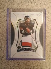 2024 Panini National Treasures Century Jim MCMahon09 /25 Patch Bears