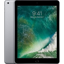 Apple 9.7" iPad 2017 128GB Wi-Fi Only Space Gray MP2H2LL/A Good