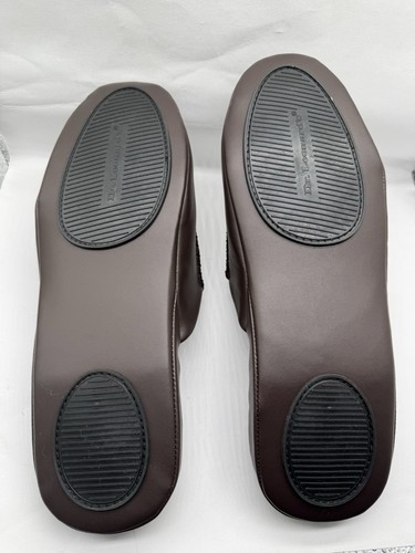 Dr Leonard's Diabetic Slippers 11 Mens Brown - Picture 9 of 20
