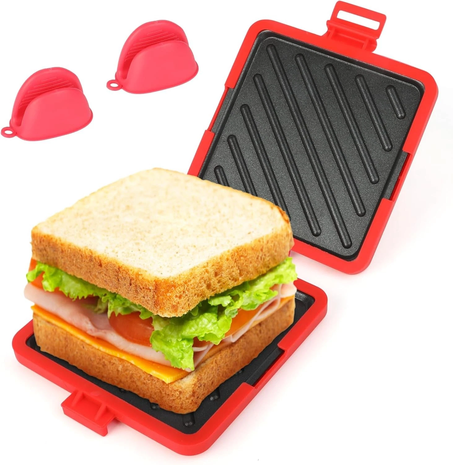 Microwave Toastie Sandwich Maker Sandwich Maker Panini Maker Versatile Small