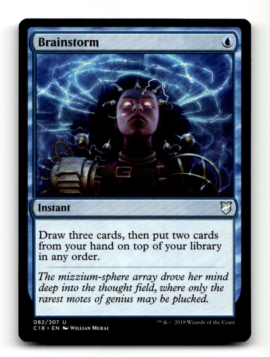 Brainstorm Commander 2018 #82 Uncommon