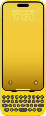 Clicks - Keyboard for Apple iPhone 15 Pro Max - BumbleBee
