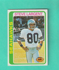 1978 TOPPS # 443 STEVE LARGENT SEATTLE SEAHAWKS EX