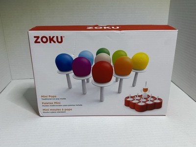 Zoku Mini Ice Pop Molds Homemade Popsicles Box Opened Unused