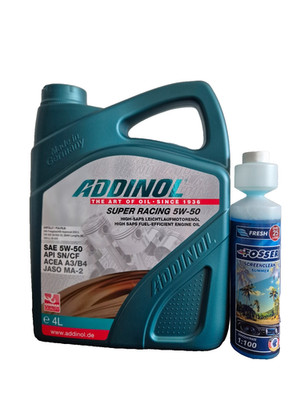 Motoröl Super Racing 5W-50/ 4L Kanister mit Zubehör