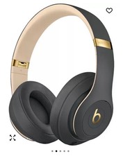 Beats by Dr. Dre Studio3 Bluetooth On Ear Wireless Headphones Shadow Gray  gold
