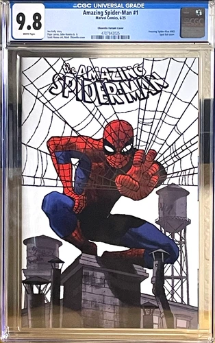 The Amazing Spider-Man #1 CGC 9.8 NM-M 2025 / Chiarello Foil Cover Marvel Comics
