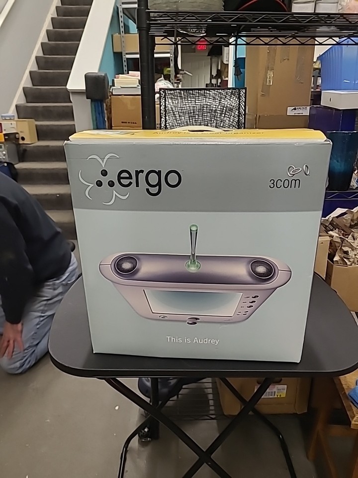 3Com Ergo Audrey AAC Communication Device w/ Box Assistive Speech Aid ...