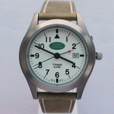 Land Rover Discovery Ti Classic Aviator Pilot Car Accessory Titanium Alarm Watch