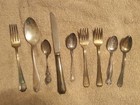 300 Grams Silver! Mixed Lot of Sterling Silverware Flatwear 9 pieces vintage — photo 1
