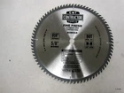 10-Inch Miter/Table Saw Blades, 80-Tooth ATB TCT Fine Finish 10" 80T