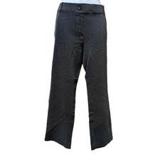 Betabrand Black Classic Dress Yoga Pant Straight Leg Size XL Petite City Chic