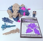 Horri-Bull Headmaster Vintage Transformers G1 Figure 1987 Hasbro W/ Extra Gun