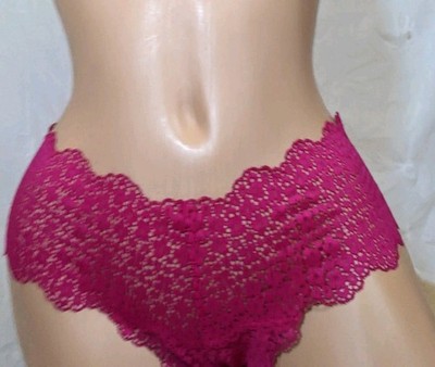 Victoria's Secret Lingerie Fuchsia  Bikini Hipster Vintage Lined Gusset Panty XL