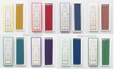 All 8 types set Japanese Temple Incense in Kyoto by Kungyokudo Otowa falls scent