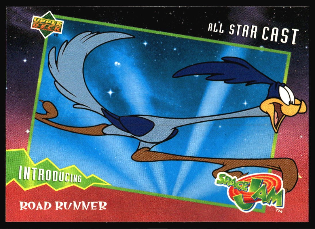 1996 Upper Deck Space Jam All Star Cast Road Runner #11