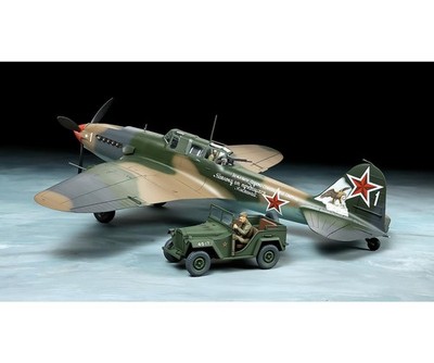 TAMIYA 1:48 IL-2 Shturm. &  Fhzg. GAZ-67B / 300025212
