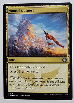 Nomad Outpost - Tarkir: Dragonstorm (TDM) Near Mint MTG B2G1 Coupon 
