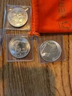 Indian Head/Buffalo .999 Silver Rounds 1 Troy Oz lot of 5