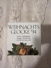 Hutschenreuther Weihnachtsglocke Glocke  Porzellan 1994 - Neu in OVP !!!