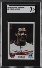 1982 PANINI SPORT SUPERSTARS #56 SPENCER HAYWOOD SGC 7