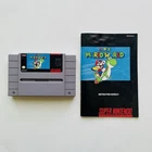 Super Mario World Super (1991) Nintendo SNES W/ Manual Cleaned & Tested