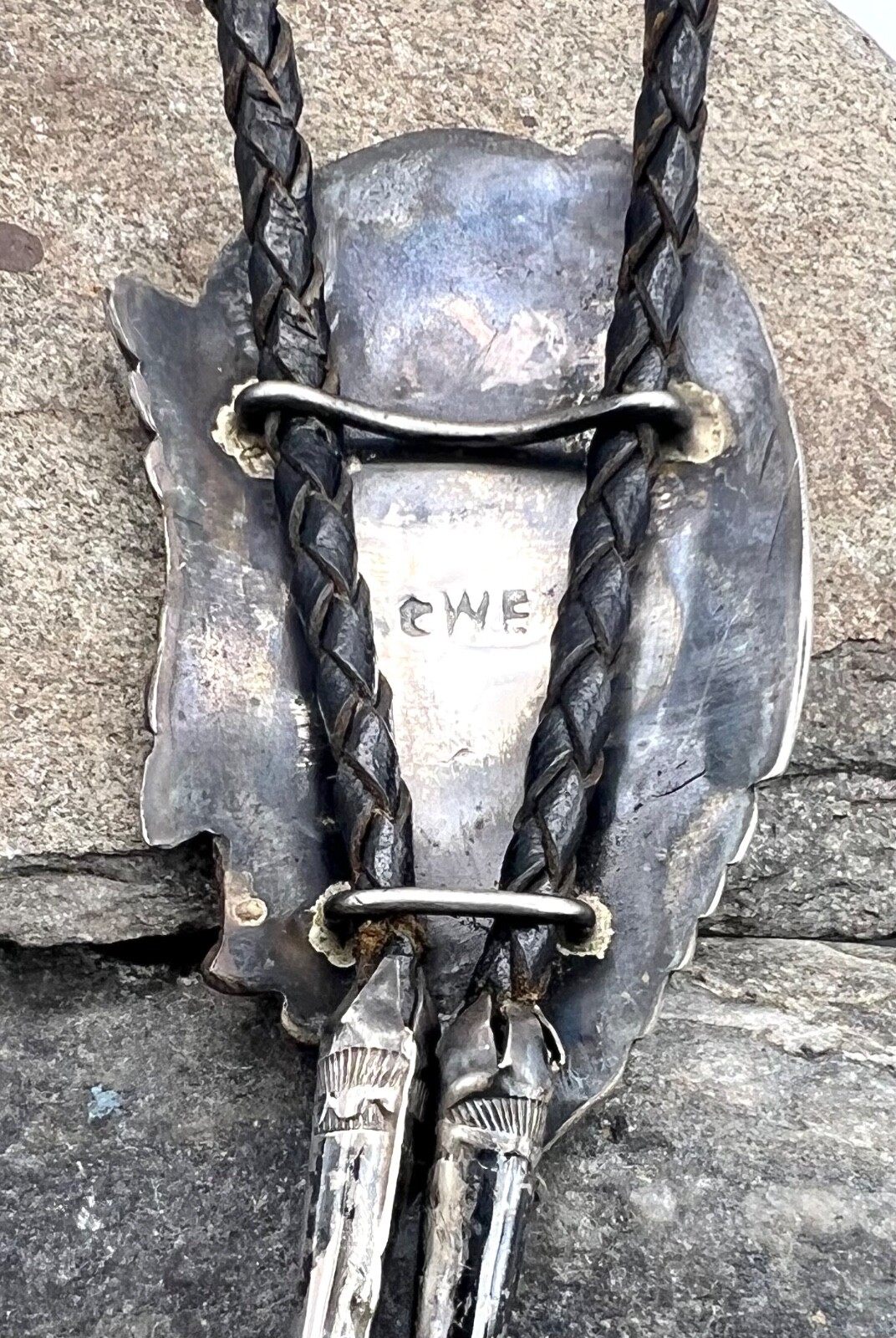 Carlos White Eagle Apache Handmade Sterling Silve… - image 5