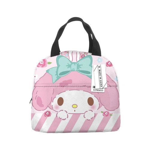Sanrio Hello Kitty Lunch Bag Insulated Student Snack Picnic Food Storage Bag - Picture 4 of 56