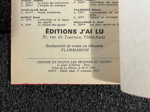 VNTG pb PHILIP K DICK Dr Bloodmoney 1974 FRENCH J'ai Lu Sci-Fi Dystopian Future - Picture 4 of 11
