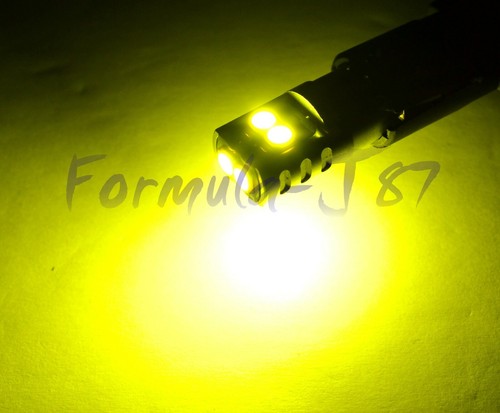 LED 3030 Light Yellow 3000K 912 Two Bulbs Back Up Reverse Replacement Lamp Show - Picture 8 of 12