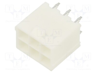 1 Stück, MF+ HCS VERT HDR DR 6CKT V-0 TIN MX-46015-0602 /E2DE