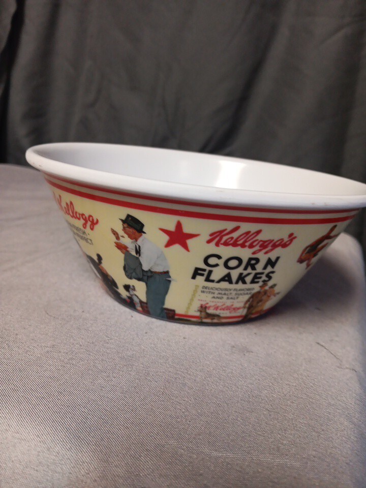 Kellogg's Corn Flakes Promo Melamine Cereal Bowl 6.5