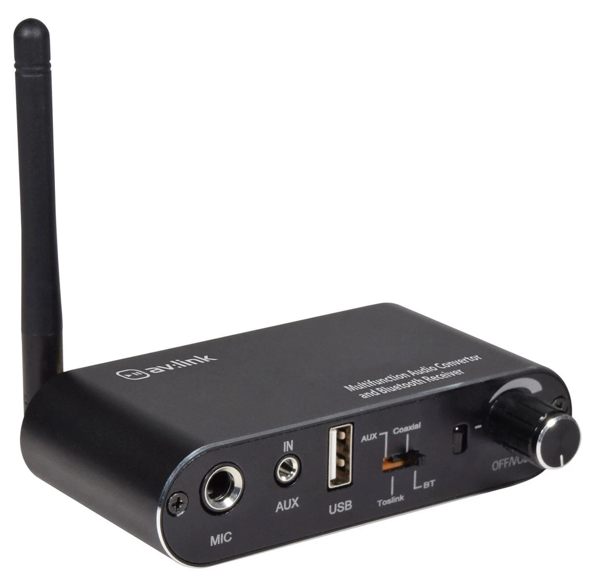 Mini Stereo Gaming USB DAC Bluetooth Receiver COAX/OPT D/A Audio 