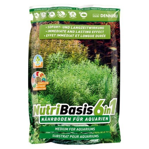 Dennerle NutriBasis Substrate 6in1 Aquarium Nutrient Plant Growth Fish Tank Soil - Picture 12 of 13