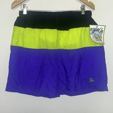 Vintage 1990  s BB Surf Multi-Color Shorts, Deadstock NWT, Size Large