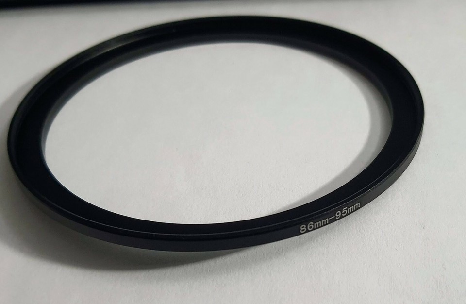 Metal Step-Up Ring 82mm To 86mm – Filter Thread Adapter For Camera Lenses, Sonia Brand