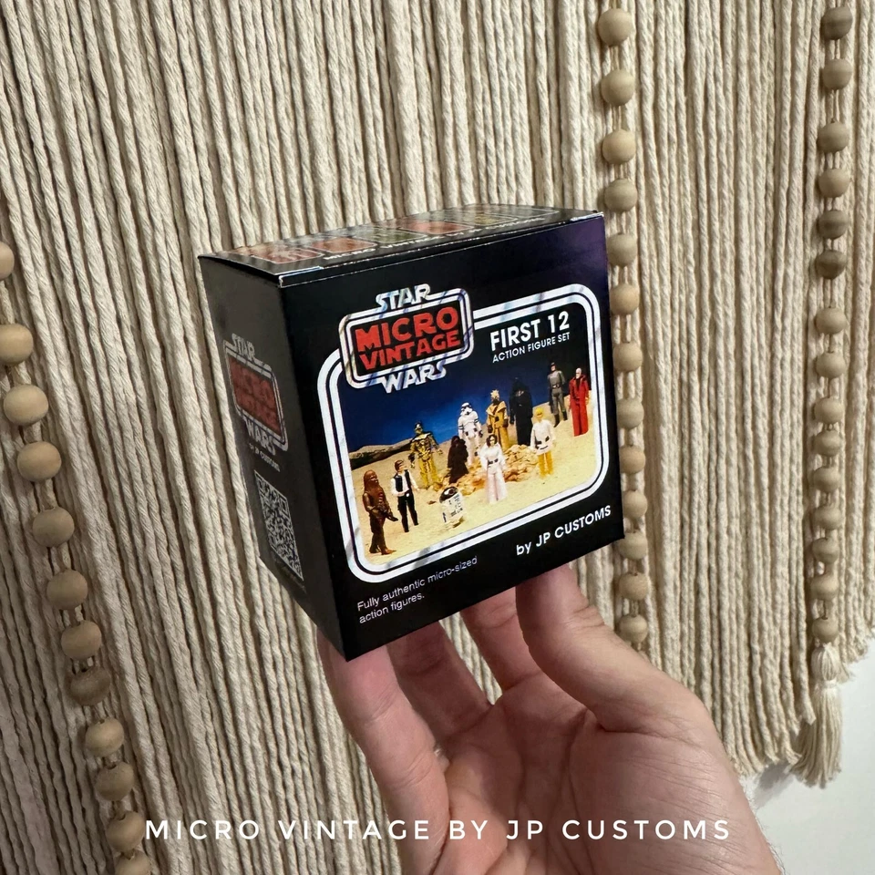Star Wars Micro Vintage de JP CUSTOMS - Juego Nueva Esperanza (21 figuras) Foto 4 de 4