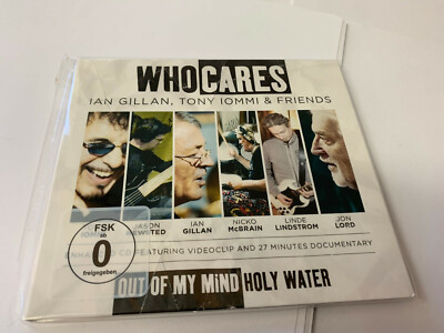 WhoCares  Out Of My Mind Holy Water IAN GILLAN 4029757066613 CD DOC NEW SEALED
