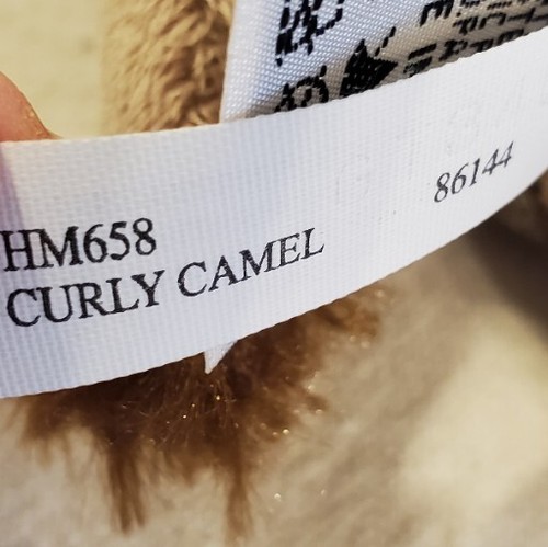 Webkinz Curly Camel Plush Brown Stuffed Animal Toy No Code 10" Ganz - Picture 5 of 18